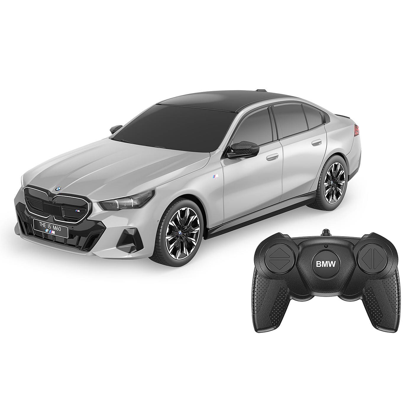 JAMARA 402219 BMW i5 1:24 2,4 GHz – zdalnie sterowany samochód, samochód RC, zabawka dla dzieci z pilotem zdalnego sterowania, model samochodu, prezent dla dzieci, samochód sportowy, wierne
