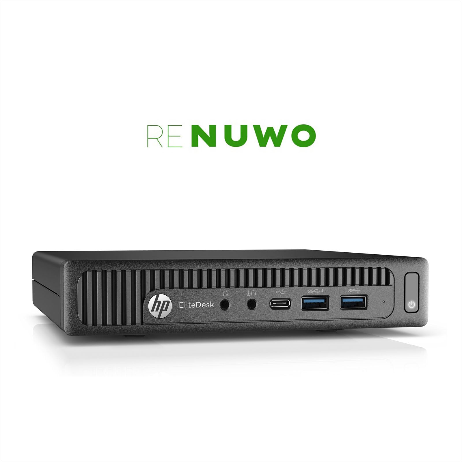 Nuwo Mini Pc EliteDesk 800 G2 Computer Fisso Completo Desktop Intel Core i3, SSD 240GB, RAM 4GB, Windows 11 Pro, Computer PC Home Office Pronto all’uso (Ricondizionato)
