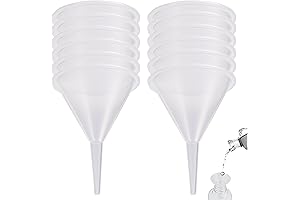 12-Piece Lab-Grade Micro Funnels: Your Solution for Precise Liquid Transfers