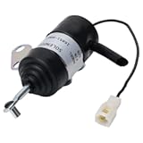 MaySpare 16851-60014 Fuel Shut Off Solenoid 052600-4531 for Kubota BX2230D RTV900R RTV900T B7410D BX1500D BX1800D, Denso BX7410D 12VDC