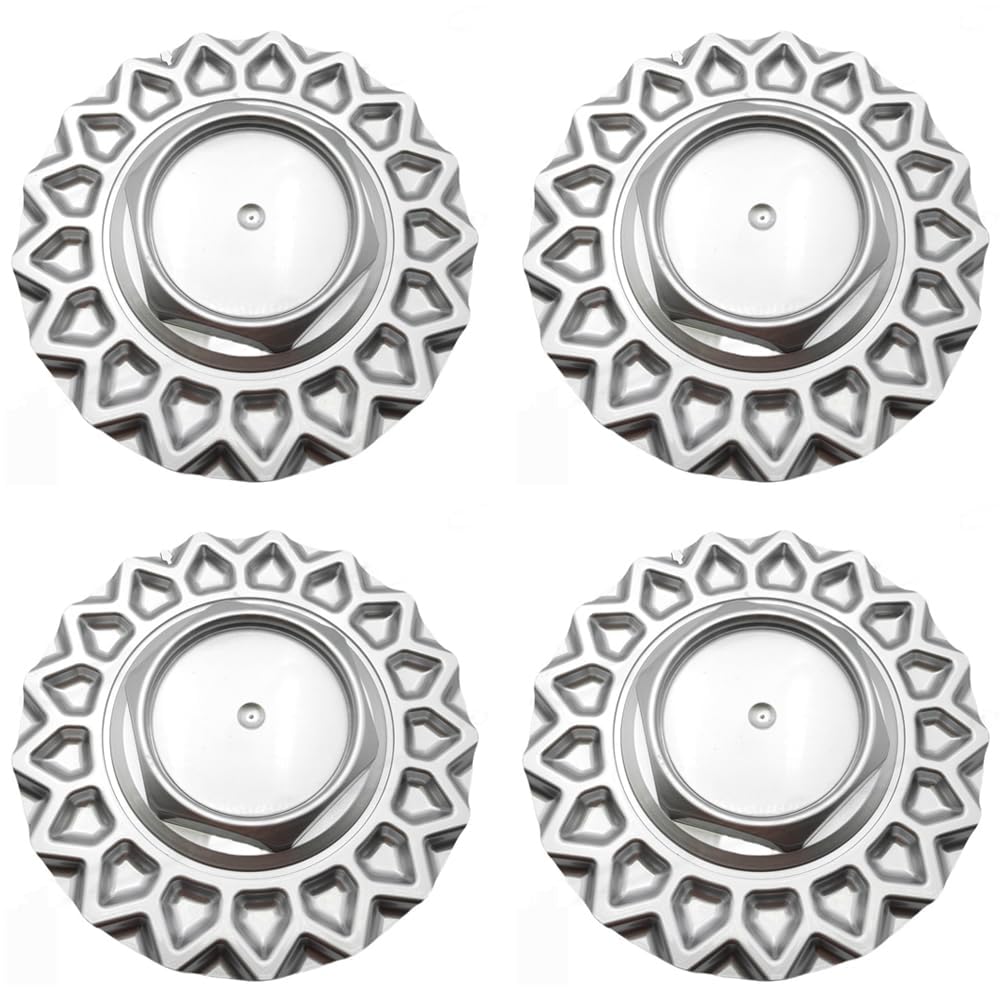 4 Pièces Cache-Moyeux de Roue pour BMW E24 E32 E34 518i, Voiture Cache Moyeu Centre de Roue en ABS Durable Enjoliveur de Jante Accessoires