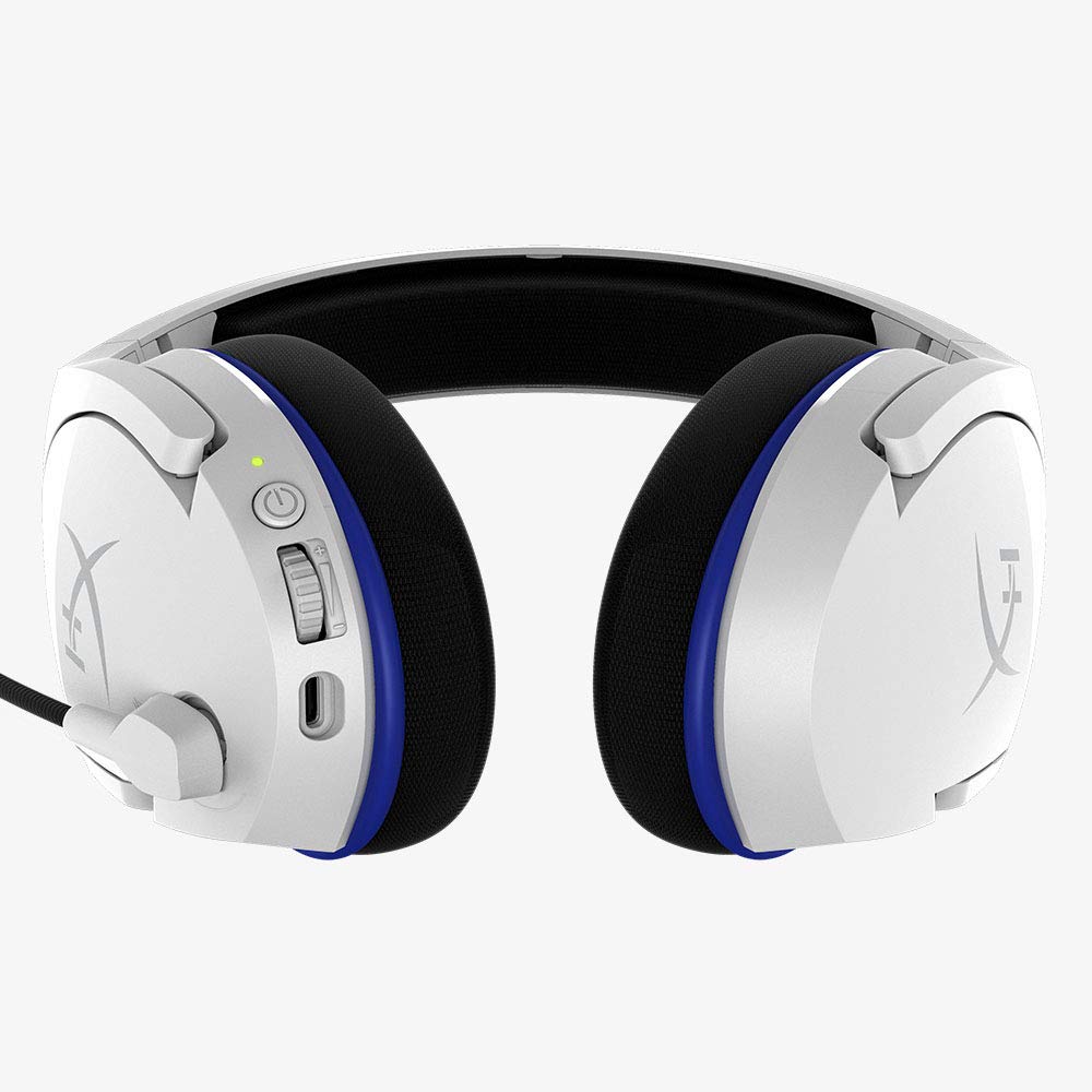 HyperX Cloud Stinger Core, auriculares inalámbricos para juegos de PS4 y PC, ligeros, controles deslizantes de acero duraderos, micrófono con cancelación de ruido