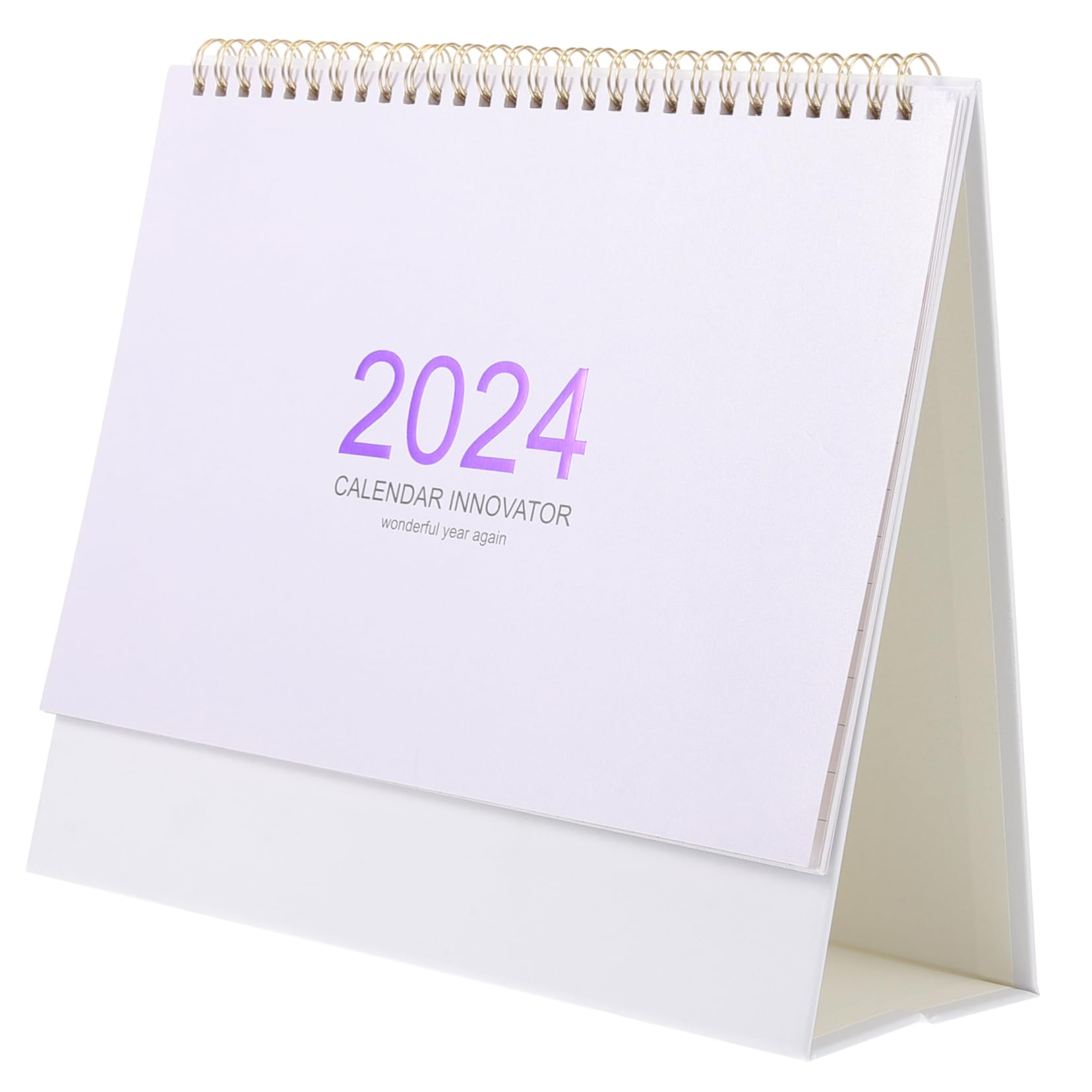 Lurrose 5stücke Tischkalender Mit Spiralbindung Modernes Design Für Schreibtisch Und Büro Dekorativer Tischkalender Oder Praktischer Jahreskalender Als Zur Neujahrszeit