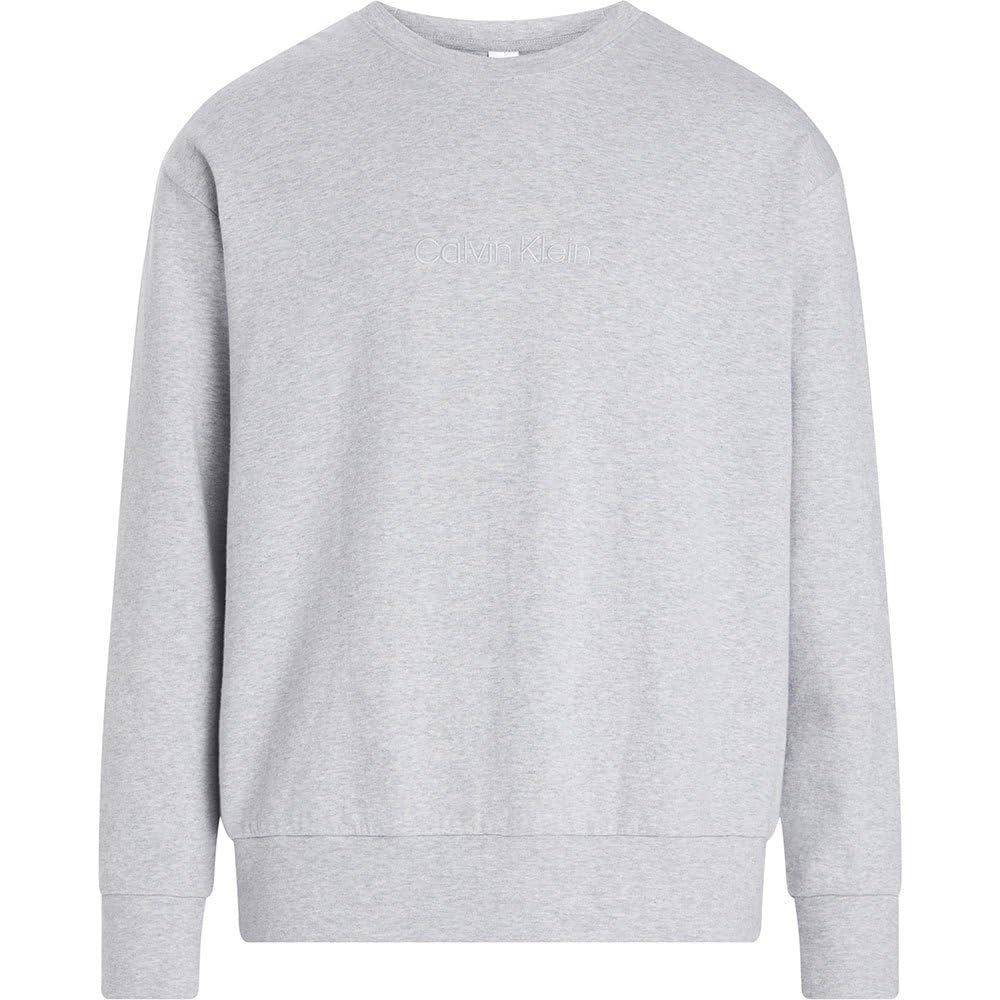 Calvin Klein Long Sleeve Sweatshirt Grey (MEDIUM GREY HEATHER)