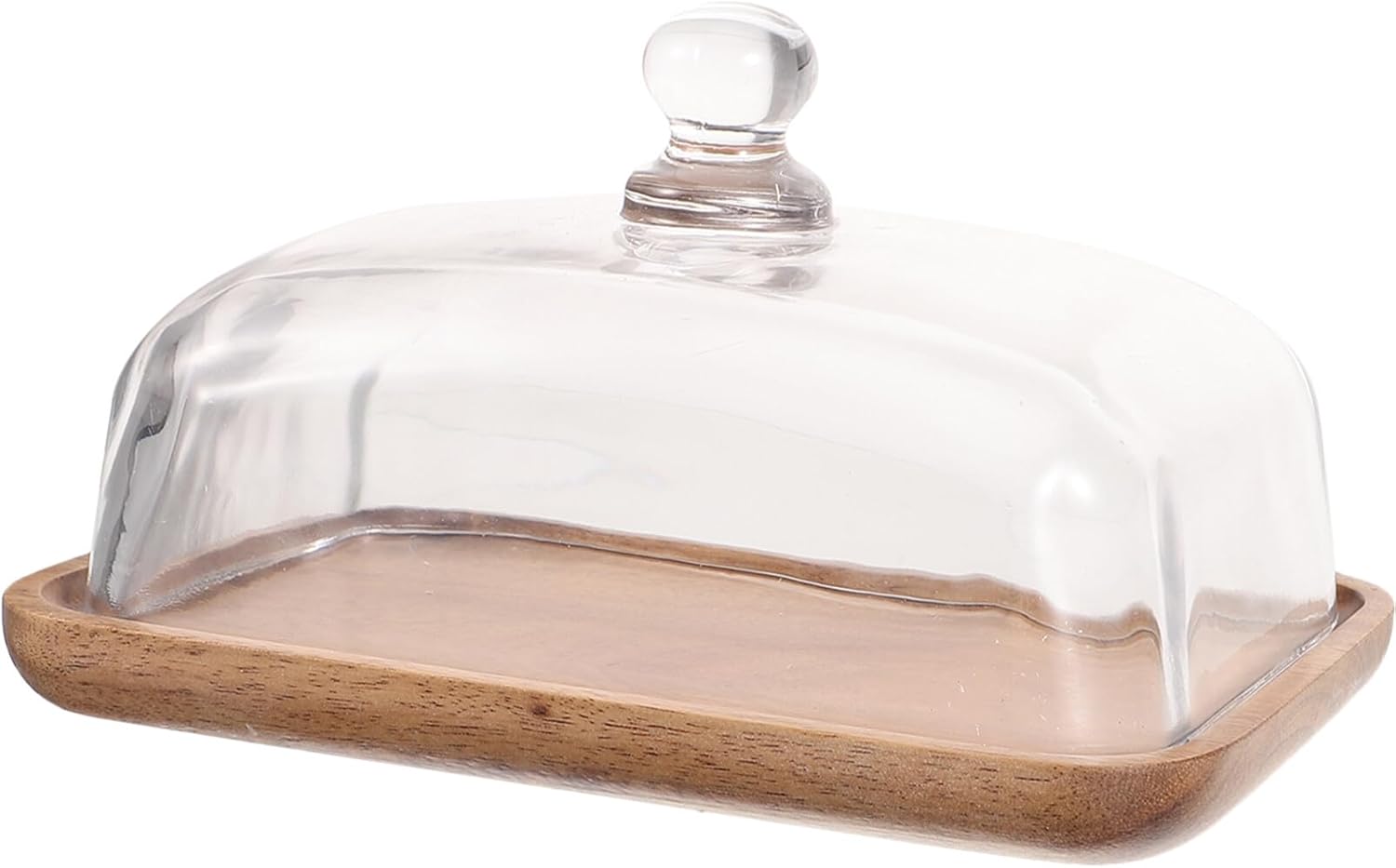 Clear Cake Plates Cake Stand with Dome Covered Cake Plate