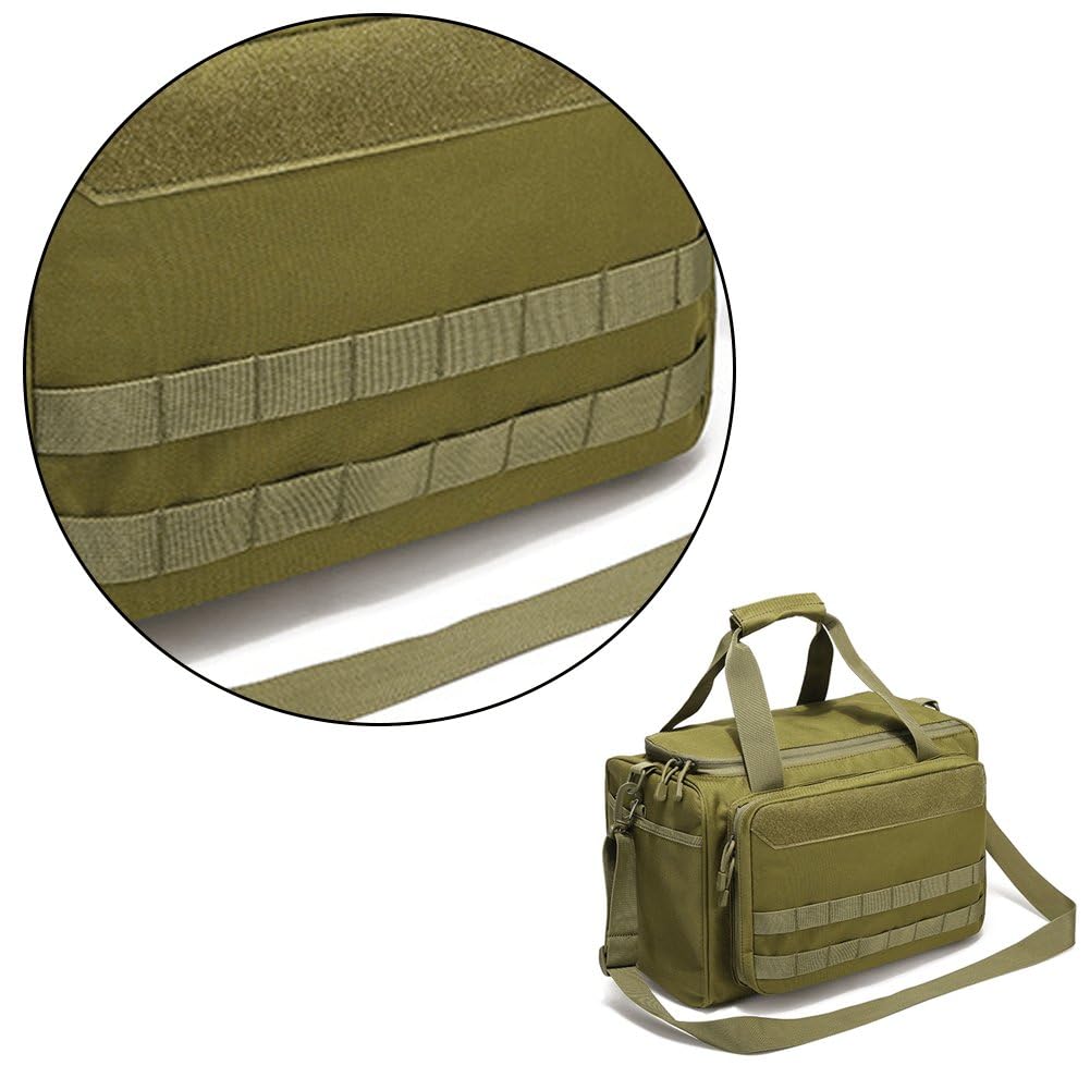 Bolsa De Alcance Táctico, Bolsa De Lona Impermeable para Tiro, Bolsa De Transporte para Bolsa Táctica, Herramientas De Caza Aire Libre, Maleta De Equipaje