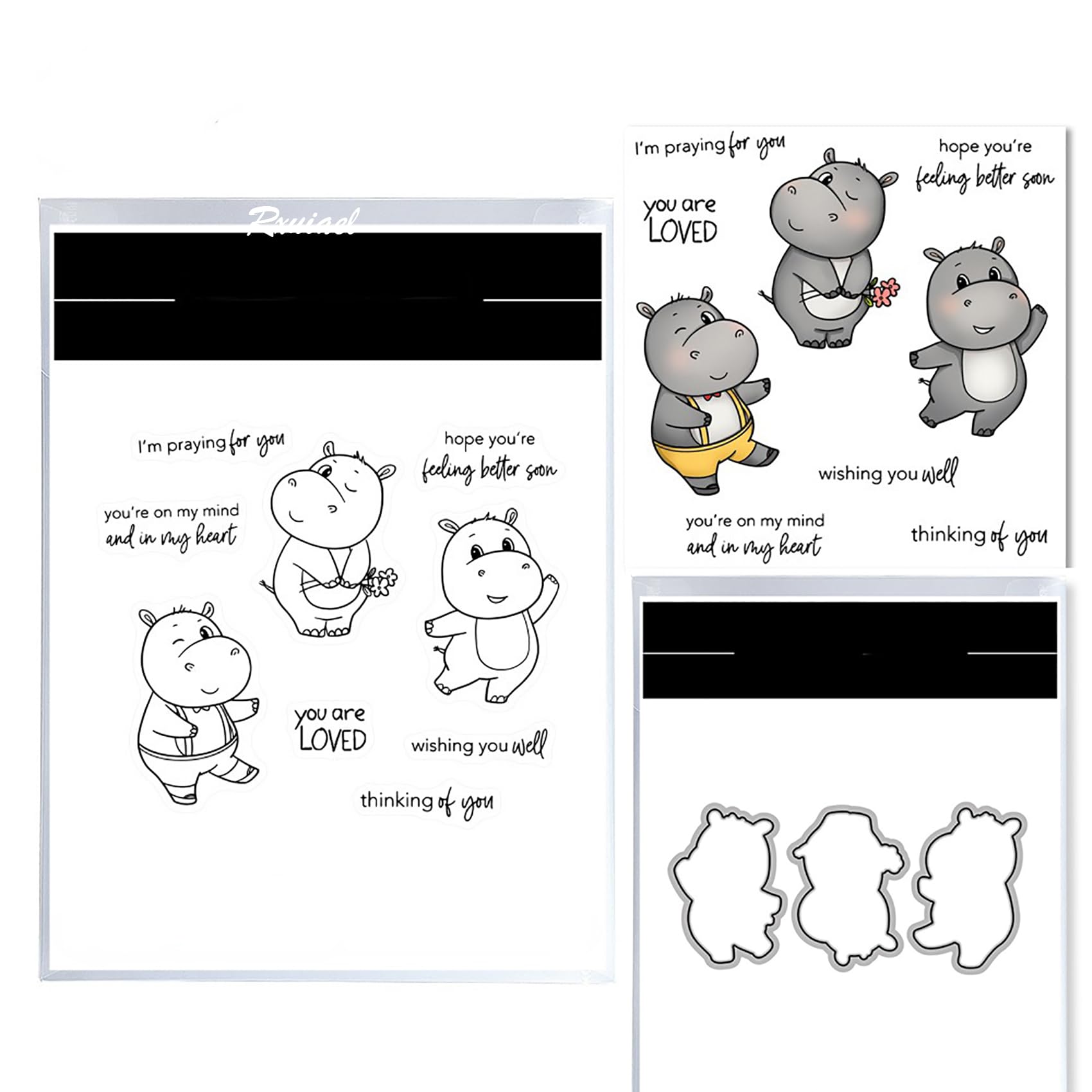 Rxuiael 2025-2026 Stamps and Dies Sets for Card Making, DIY Various Festivals for Autumn,Thanksgiving,Christmas,Halloween,Birthdays Greeting Card