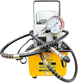 Electric Driven Hydraulic Pump (Double acting manual valve) 0.75KW/110V-8L (B-630B-110-1HP-8L)