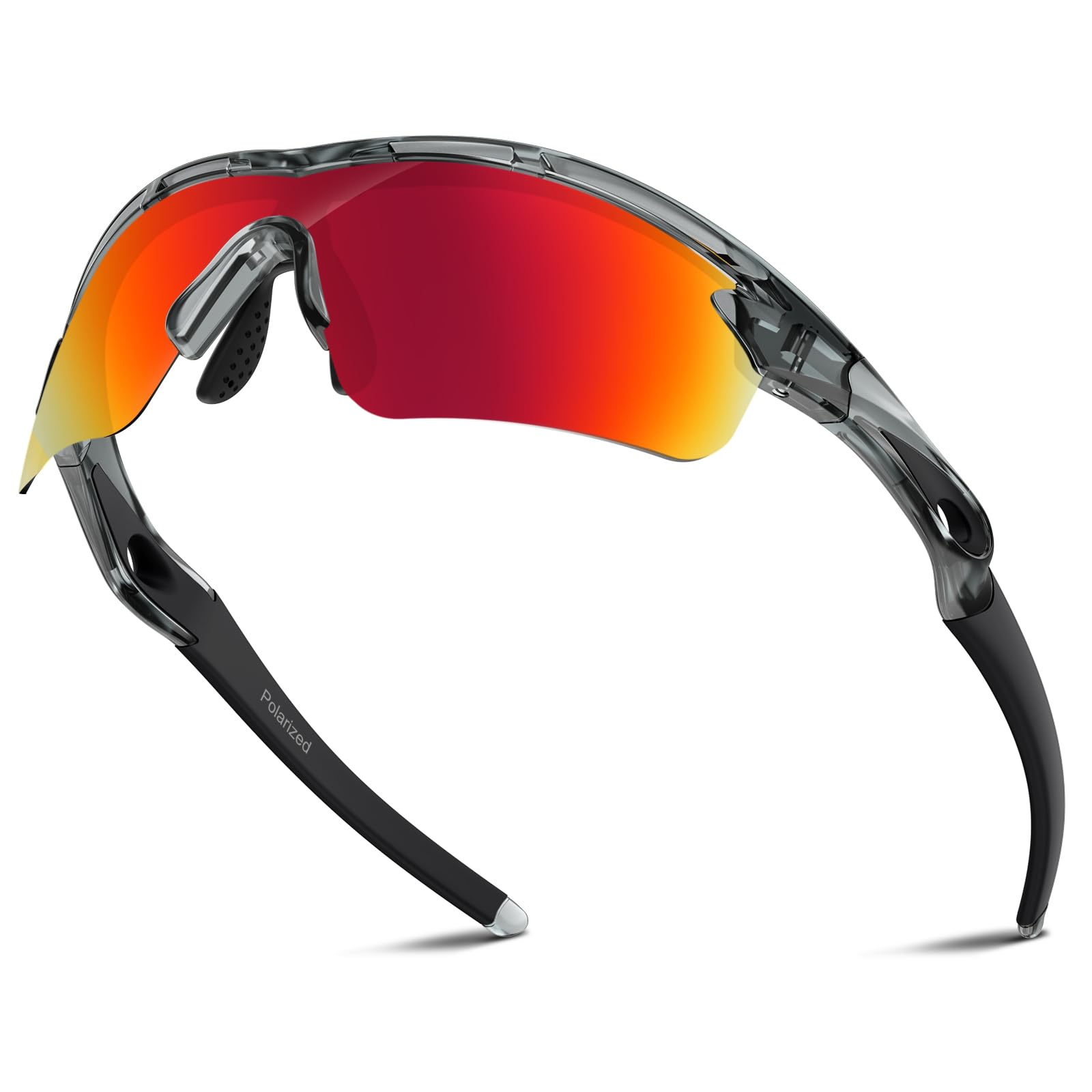 Spolaryzowane sportowe okulary przeciwsłoneczne dla mężczyzn i kobiet, młodzieży, baseballu, jazdy na rowerze, biegania, jazdy samochodem, wędkowania, tenisa, golfa, silnika TAC, UV400, TR90