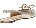 Jack Rogers Lennox Flat Sling - Metallic Nappa - Back View