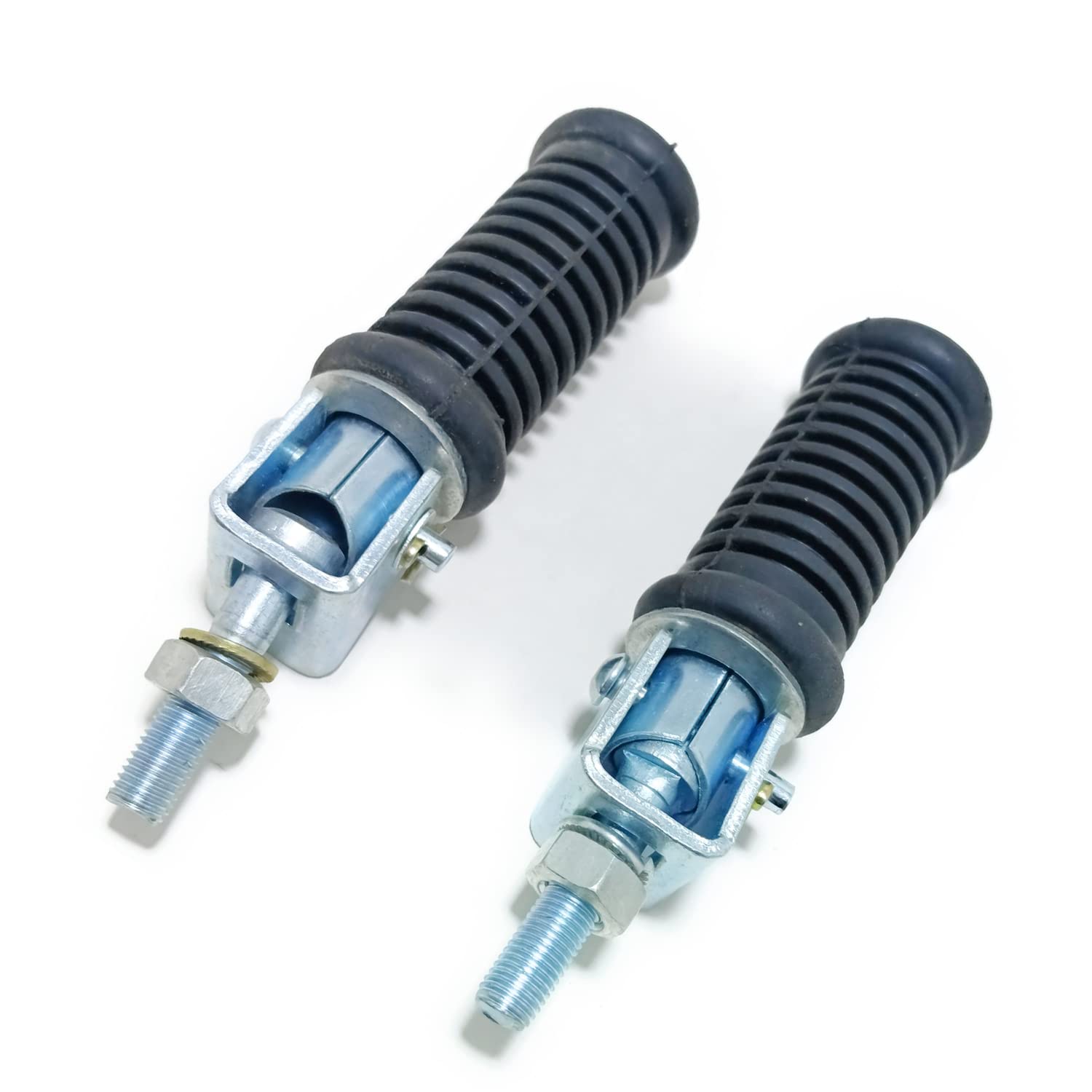 Black Left Right Rear FootRest Compatible for royal enfeild Classic, Bullet and Standard 350/500 CC (Pack of 2)