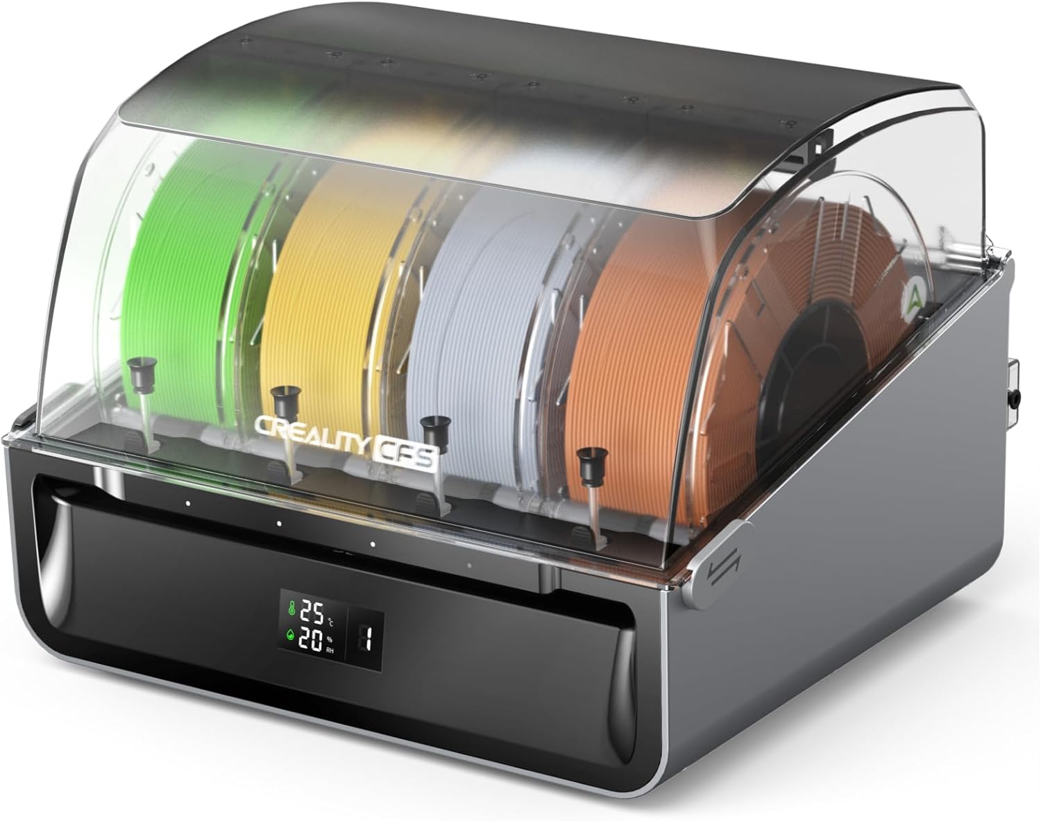 Creality CFS for K2 Plus 3D Printer, 16 Color Automatic Filament System, Filament Runout & Winding Detection, Moisture-Proof Storage Accessories