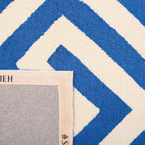 Image of Hand Tufted Wool Carpets Anti Shedding Rug Modern Carpets for Living Room Size 6x8 Feet