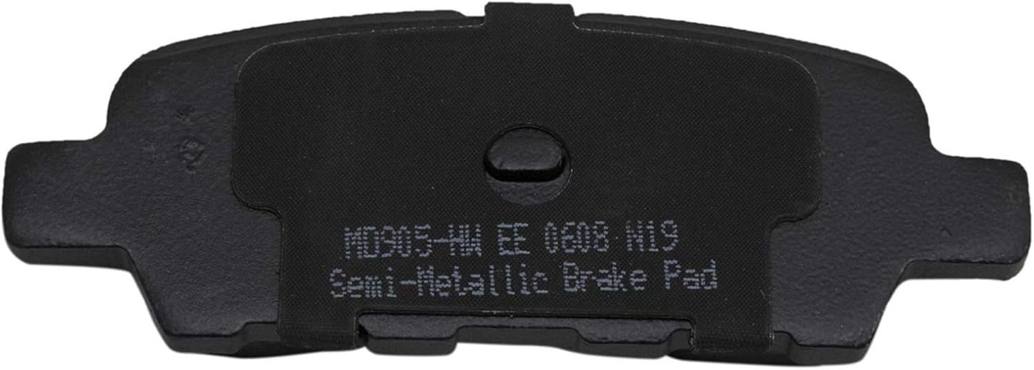 TRQ Rear Posi Metallic Brake Pad Kit Set for Nissan/Suzuki/Infiniti