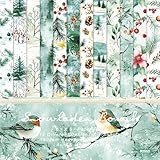 Large gamme d'utilisations : nos papiers de scrapbooking sont parfaits pour le scrapbooking, la fabrication de cartes, les cartes de vœux, le collage, l'emballage cadeau et plus encore. Ces magnifiques papiers de scrapbooking multi-motifs laisseront briller votre créativité.