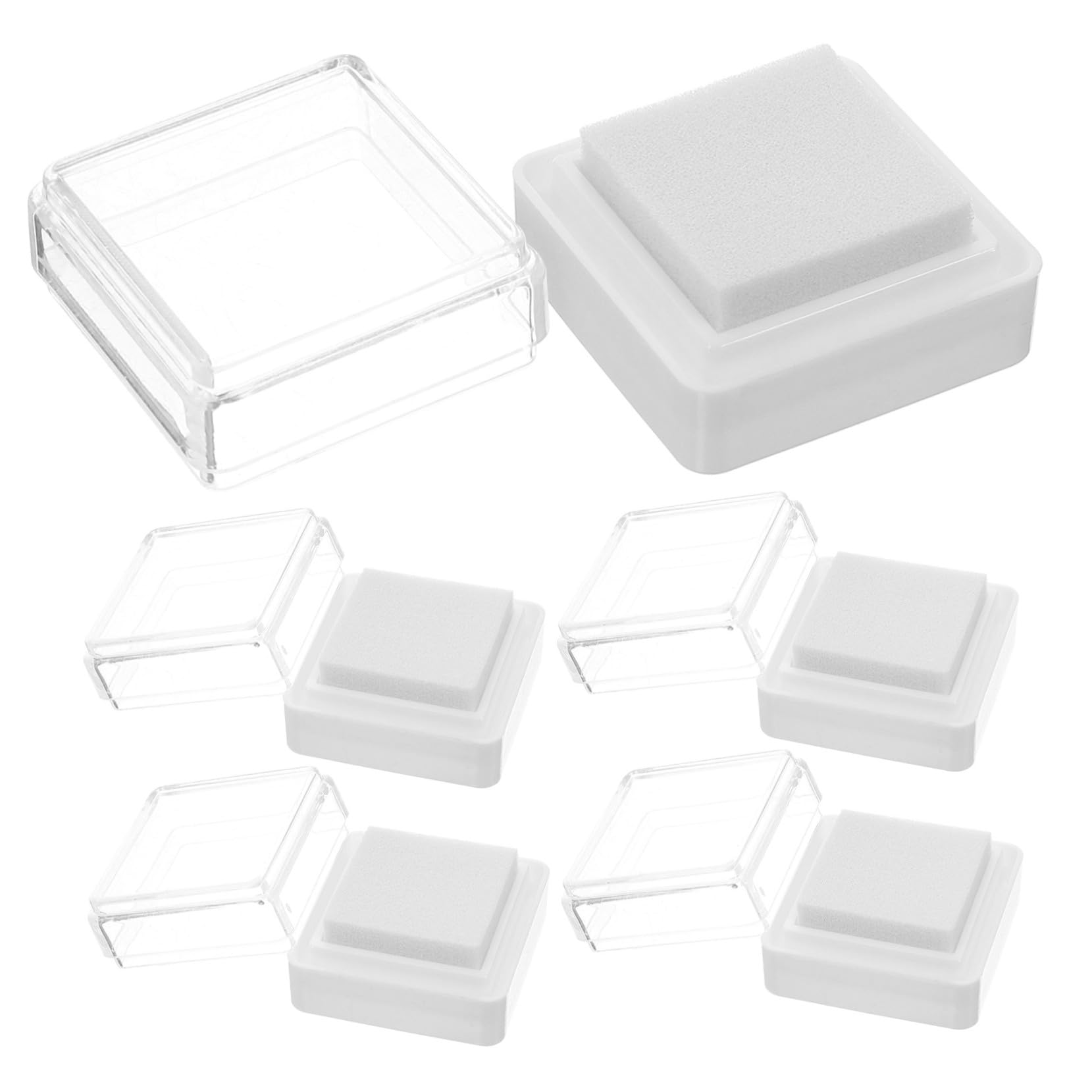 Tofficu 25pezzi Cuscinetti Per Timbri Multi- Per Per Scrapbooking e Te Cuscinetti Inchiostrati Per e Casa
