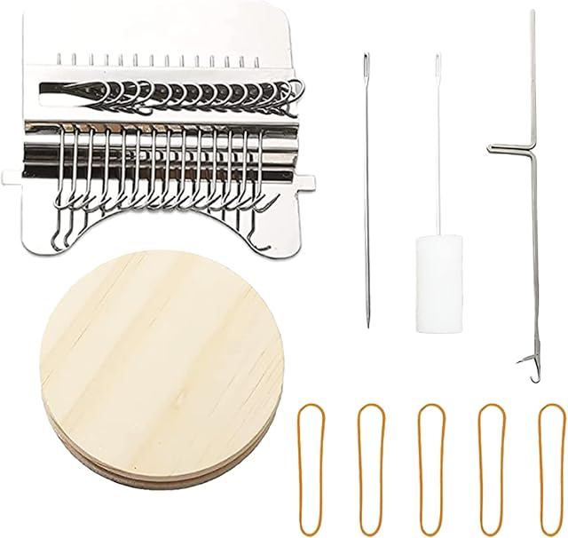 Dreafly Darning Loom Machine, Mini Darning Loom, Darning Loom Speedweve, Mini Darning Loom, Knitting Machine,Speedweaver Darning Loom, Darning Loom Kit,Small Loom Speedweve for Repair Clothes or Socks