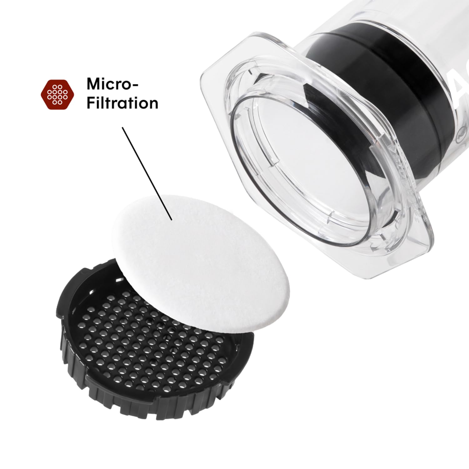 AeroPress Clear XL Coffee Press - Brew Anywhere! -3