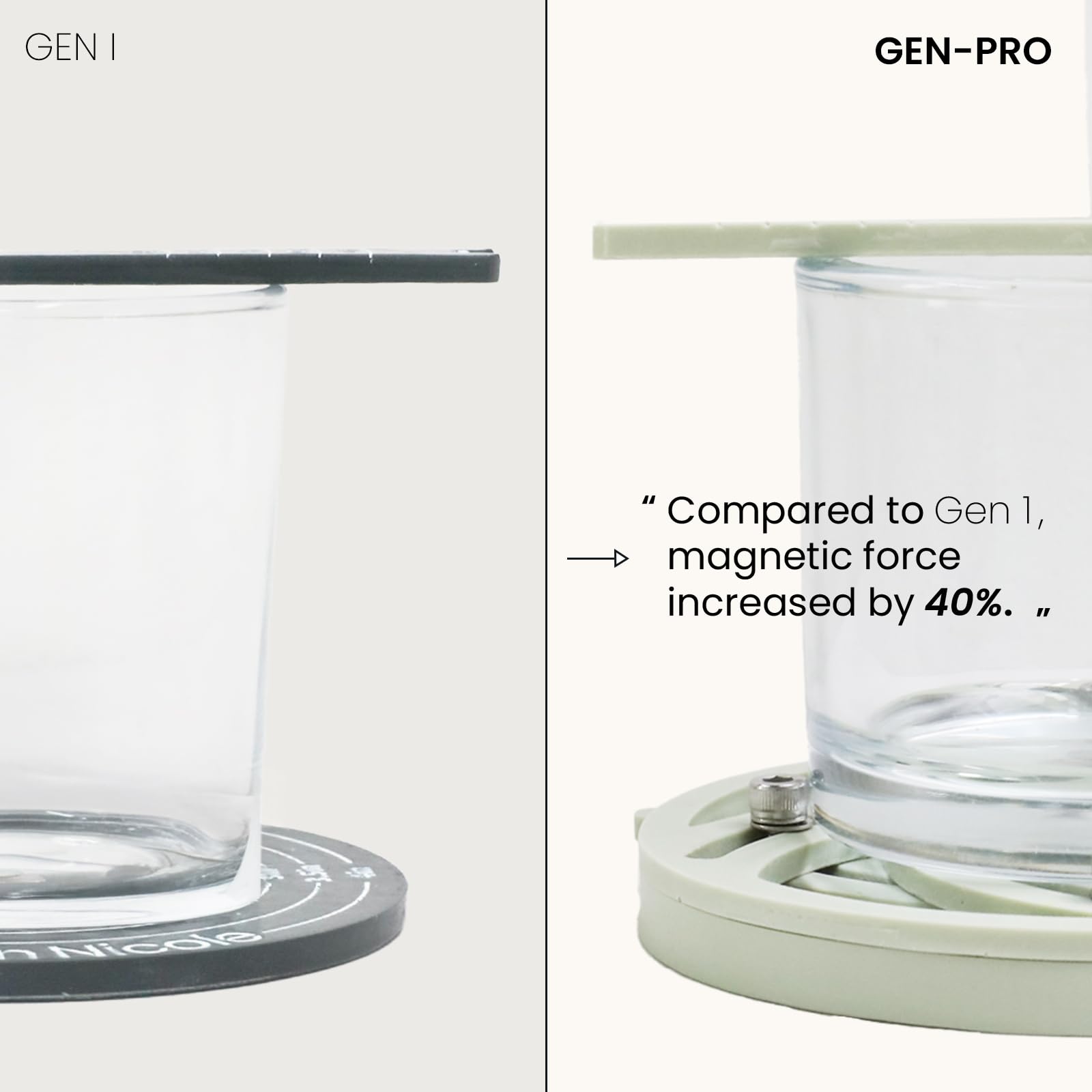BOOWAN NICOLE Magnetische kaarslonthouder, snelle positionering lonthouder, zonder lijm, lont, centreerinrichting, set voor kaarslontten en houten lonten (1