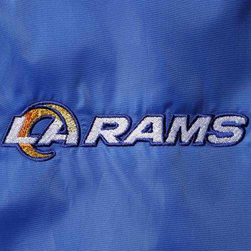 Image of Men's Royal Buffalo Bills Coaches Classic Raglan Full-Snap Windbreaker Jacket