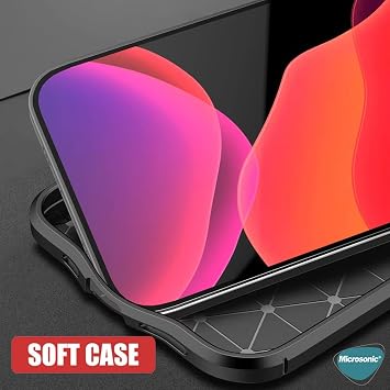 Microsonic Apple iPhone 17e için Kılıf Deri Dokulu Silikon Lacivert [iPhone 17e ile Uyumlu Kılıf - Lacivert]