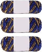 Vista 36 de Hilado de felpilla de terciopelo para manualidades, hilo para tejer a mano, suave, cálido, esponjoso, chal para bricolaje, bufanda, sombrero