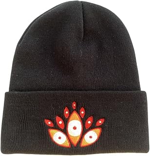 Amphibia Darcy Embroidered Beanie Black
