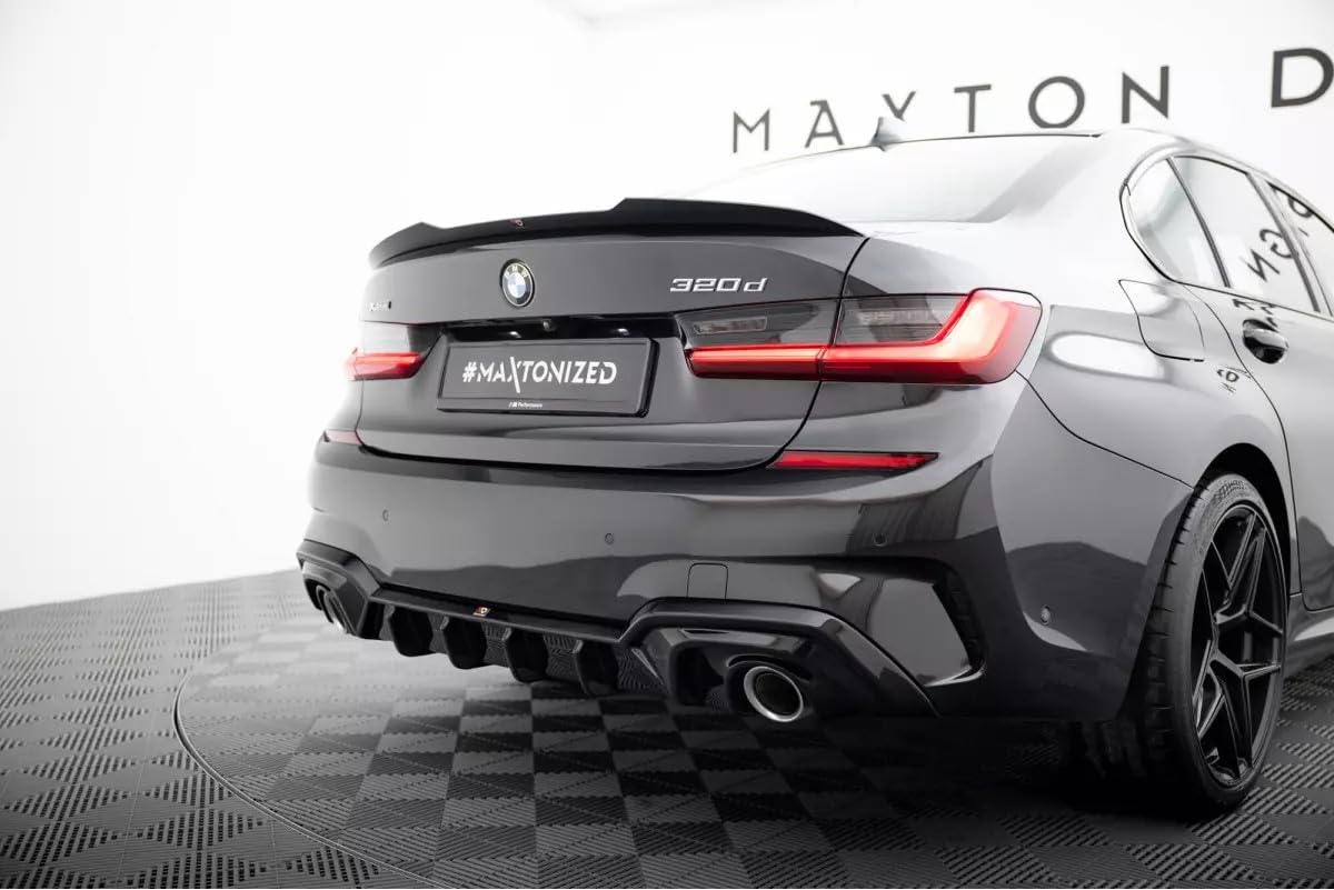 Maxton Design Heckdiffusor für BMW 3er M-Paket G20 / G21 Hochglanz schwarz