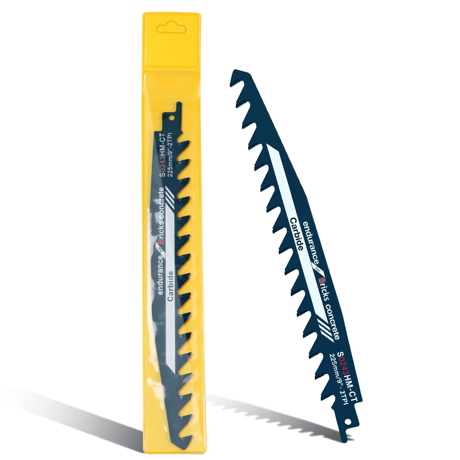 Lame Gattuccio,Lame Per Sega A Gattuccio,Per Tagliare Pietra, Legno, Mattoni, Lastre di Cemento,Compatibili con per Bosch,per Dewalt,per Makita e molti altri,Carburo Accessorio Sega Universales-225mm