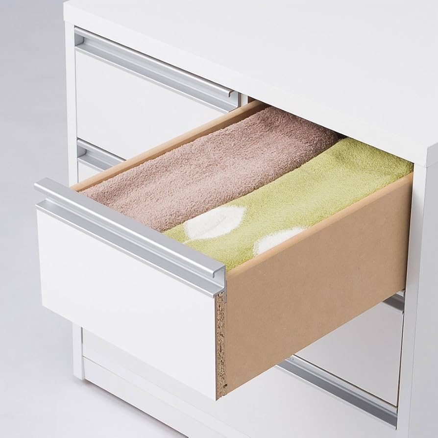 ディノス　クローゼット　押し入れ　タンス　隠しキャスター付き 隠しキャスター付きチェスト 4段・高さ86.5cm幅60cm奥行40cm