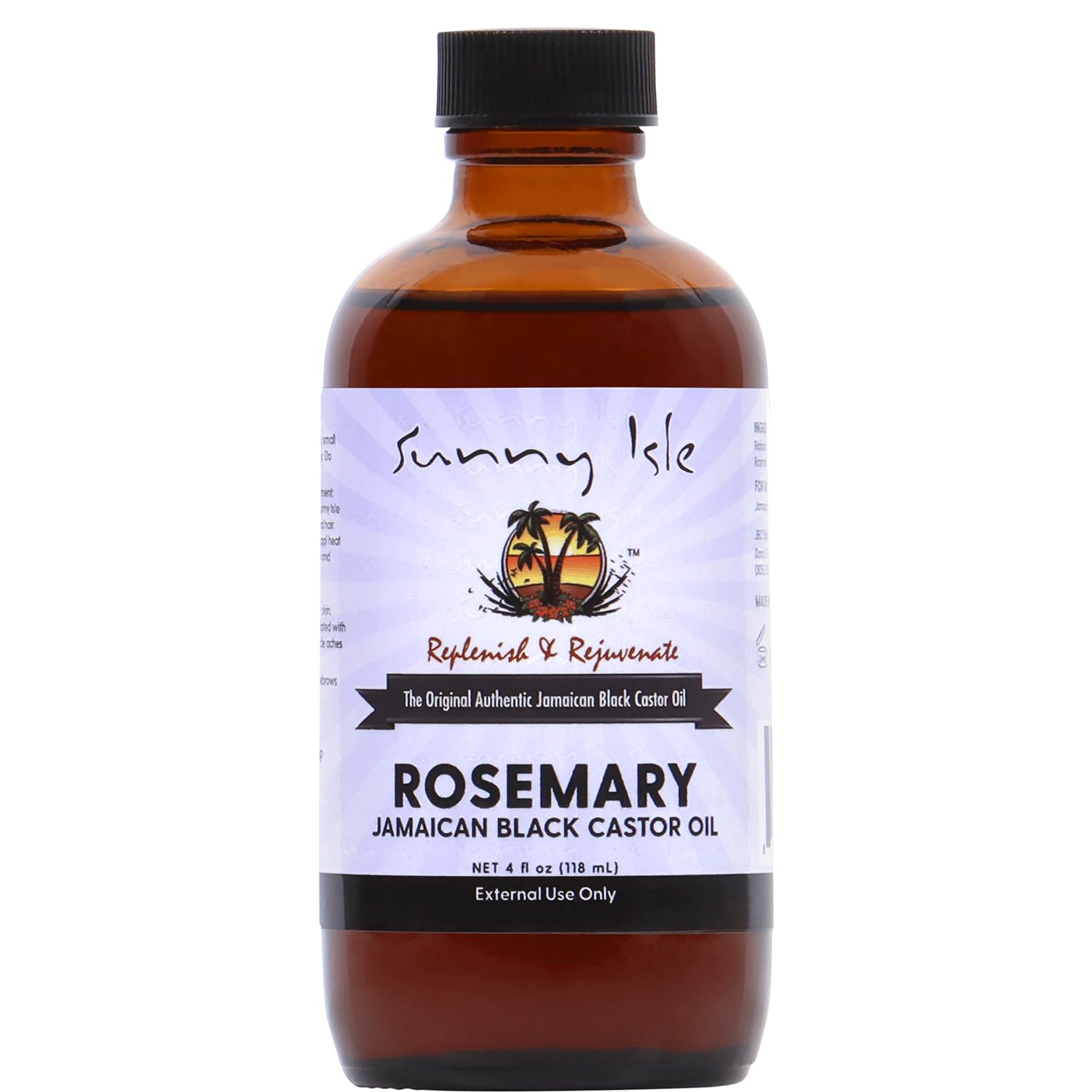 Jamaican Black Castor Oil - Rosemary, 4Oz