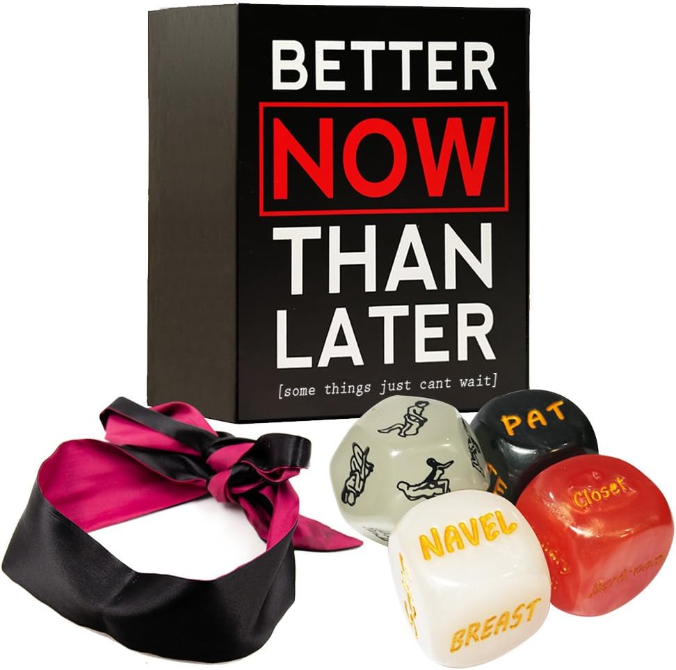 Better Now Than Later | A Fun Date Night Box Party Game for Couples, Married, Newlywed, Adults, Wedding, Anniversary, Relationships, Bachelorette, Bridal Shower | Gift for Couples