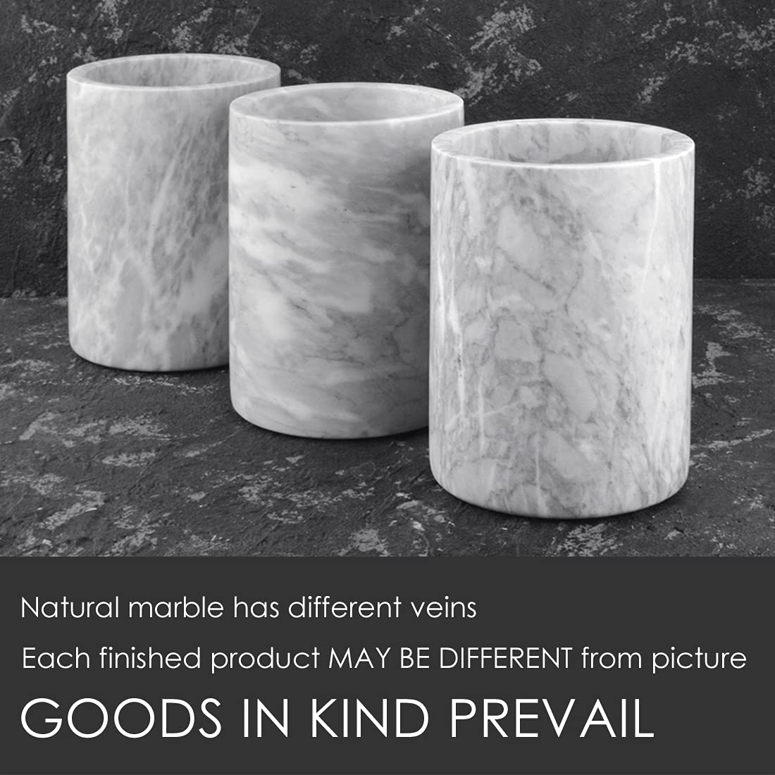 Linkidea Elegant Wine Cooler & Champagne Chiller, Ice Wine Holder, Luxury Natural Marble Multi-Functional Container for Wine, Beer, and Spirits (White) — Amazon image 6
