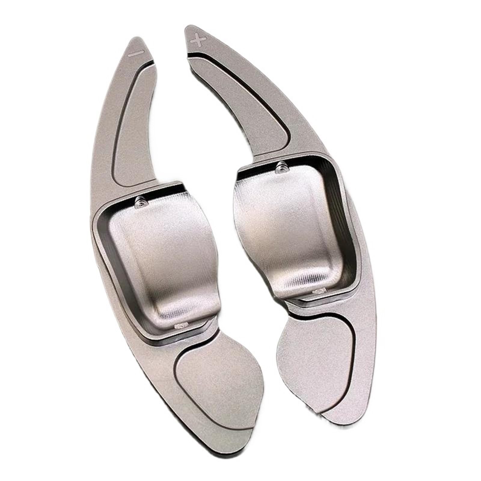 Bvfsxhs Gray Car Shift Paddles Accessories For Golf 6 Gti Mk6 Gti R Steering Wheel Shift Paddle Shifter Extension(Gray)