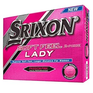 Srixon Damen SoftFeel Lady Golfbälle 2 Lagen, Einheitsgröße Rosa Srixon Damen SoftFeel Lady Golfbälle 2 Lagen, Einheitsgröße Rosa