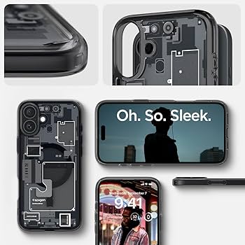 iPhone - Hiro ZX Metal Case With 360 Rotating Stand For iPhone