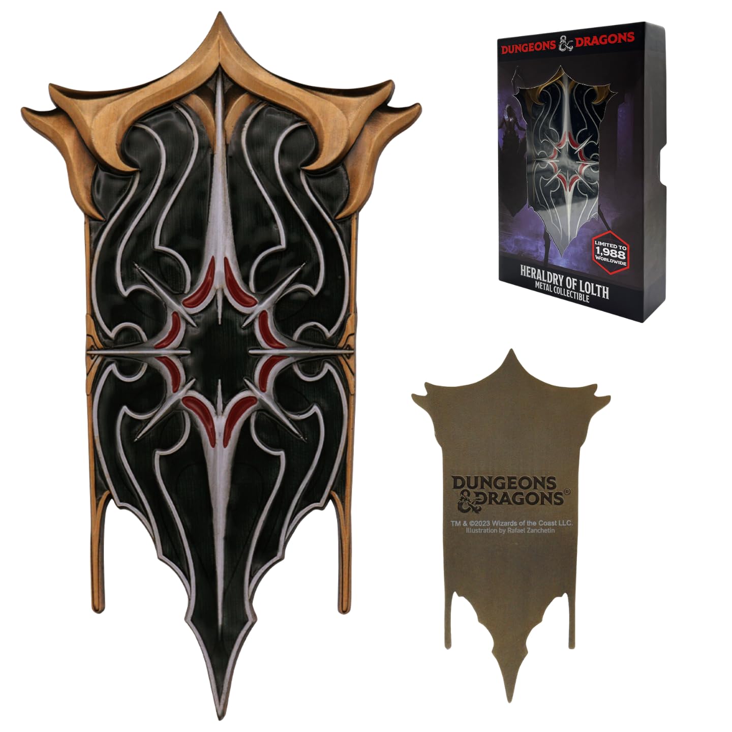 Dungeons & Dragons Limited Edition Lolth the Spider Queen Metal Collectible  Official D&D Villain Figurine  Premium Fantasy Display Piece  DnD Gift for Dungeon Masters & Collectors