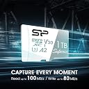 SP Silicon Power 512Gb Microsdxc Uhs-IMicro Sd Card with Adapter,Upto 100Mb/S Read&80Mb/S Write,Class 10 U3 V30 A2 Faster App Performance 4K Uhd Video,High Speed Microsd Memory Card,SuperiorA2 Series gallery image