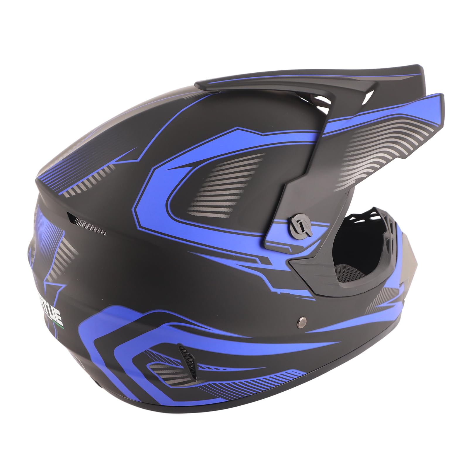 Casco Integrale Motocross per Bambini e Adulti Casco Motocross Integrale Casco da Moto con Occhiali Protettivi Guanti Copertura Facciale