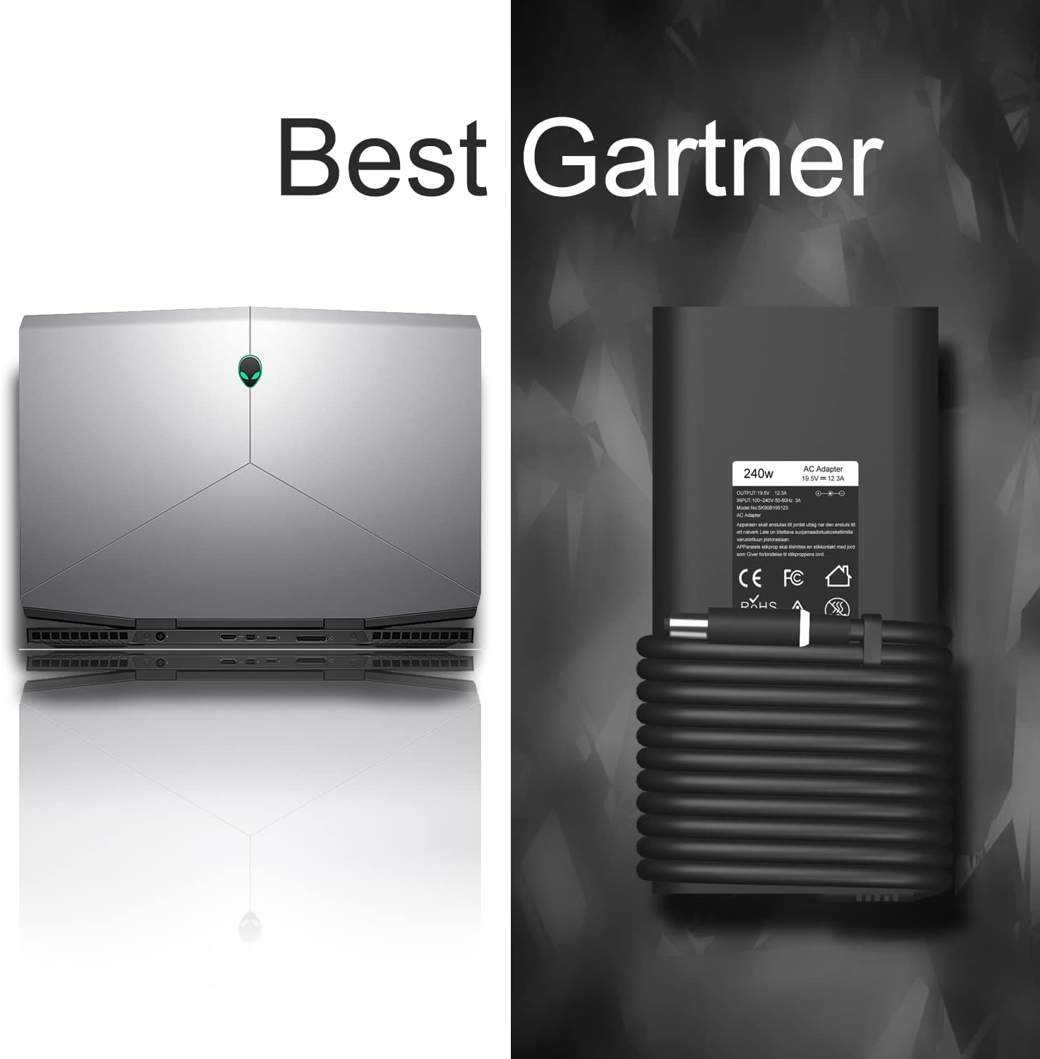 Slim Style 240W 180W AC Adapter Charger Compatible with Dell Precision 7710 7730 7520 Dell Alienware Laptop Charger Power Supply Cord