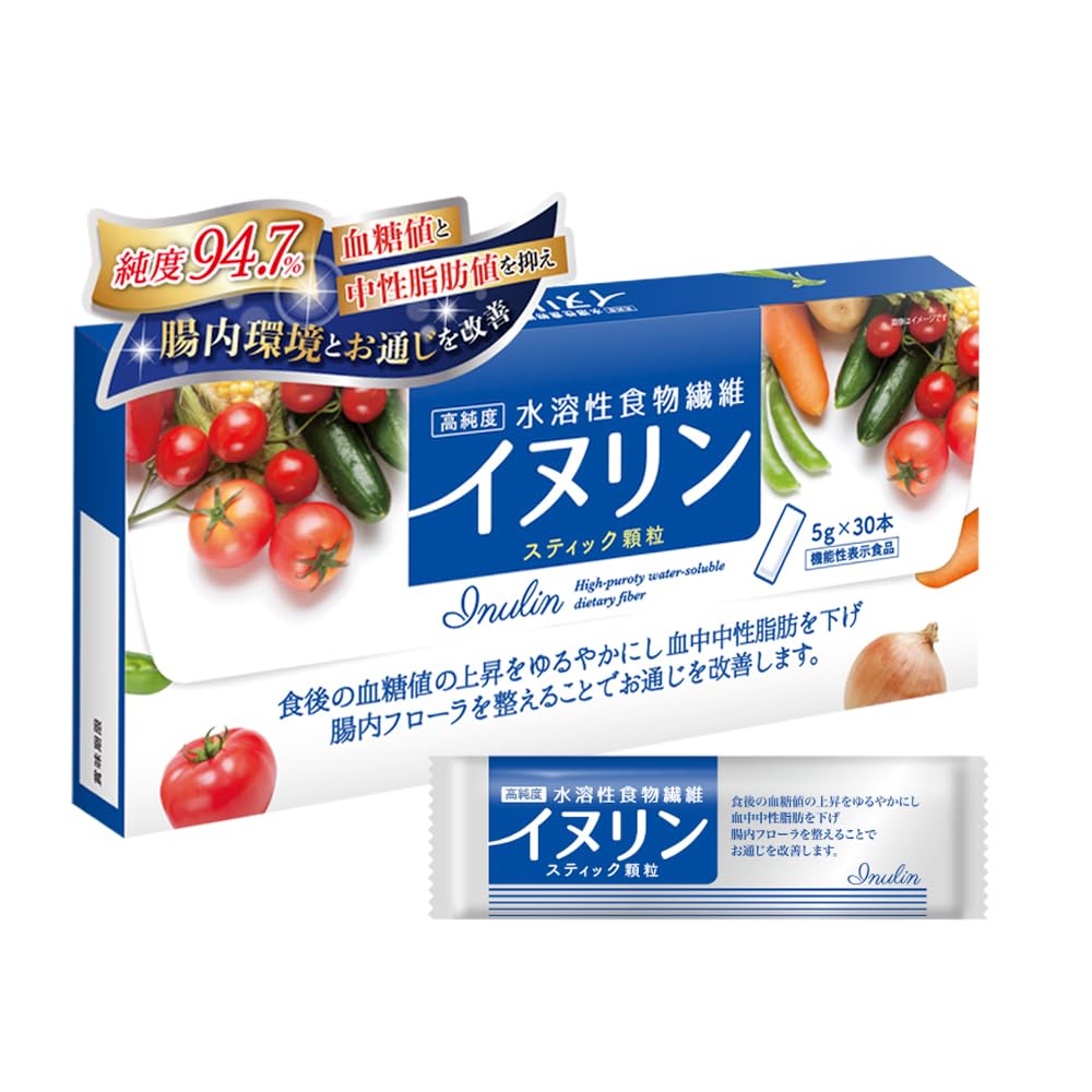 Amazon | [にんにく玉本舗] イヌリン パウダー スティックタイプ 水溶