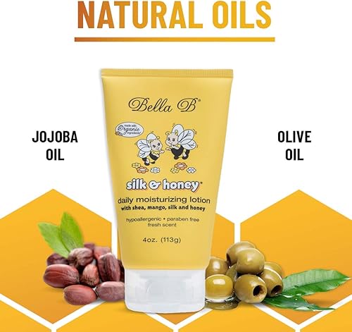 Miniatura 6 de Bundle -2unidades Bella B Baby Aceite de masaje & Bella B Silk & Miel de 2oz Baby Loción 2Oz