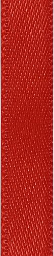 Miniatura 2 de Cinta de satén roja de doble cara de 58 pulgadas x 50 yardas, cintas rojas de poliéster para envolver regalos, cinta de tela para manualidades, ramo