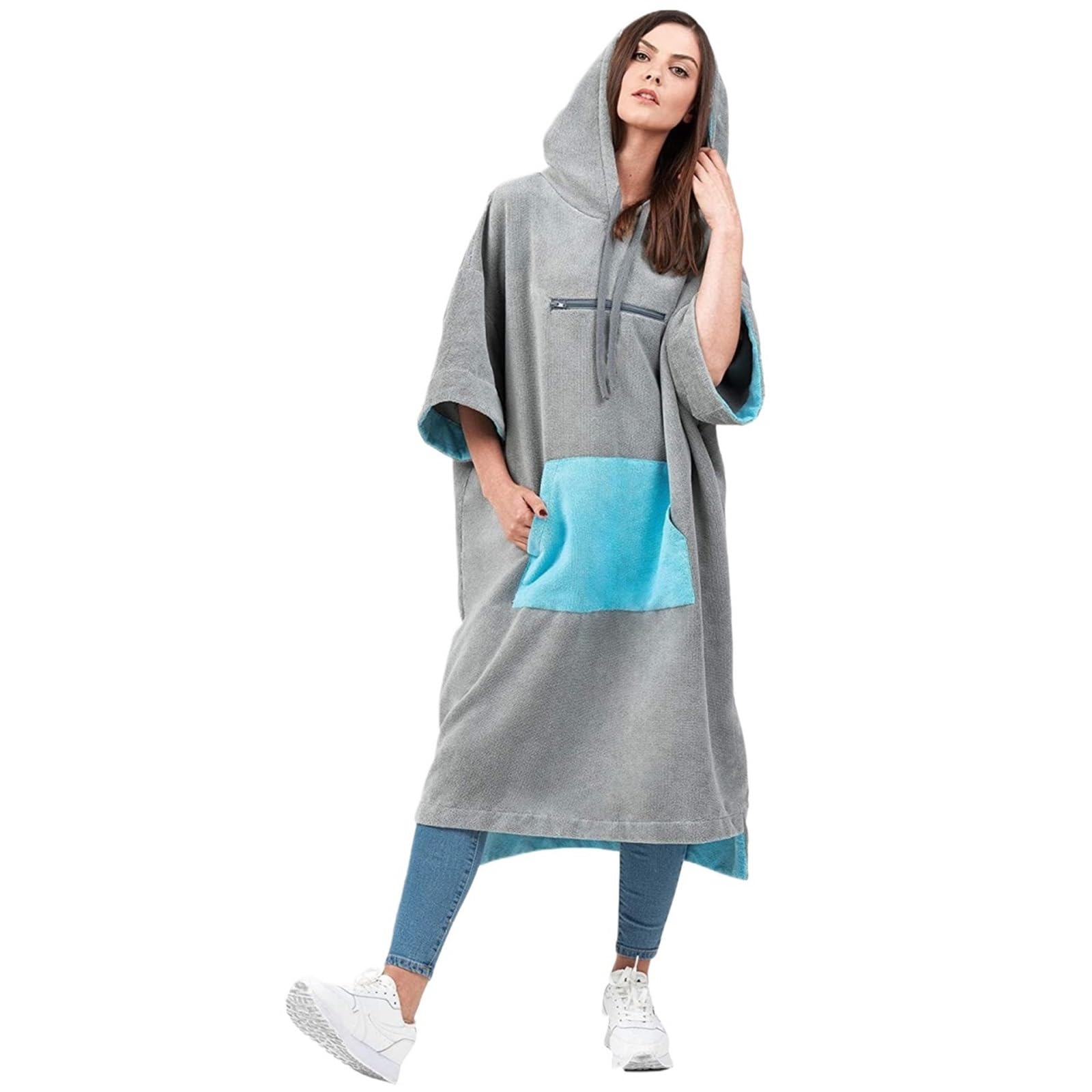 VOPLIVAT Fabric Changing Robe Poncho