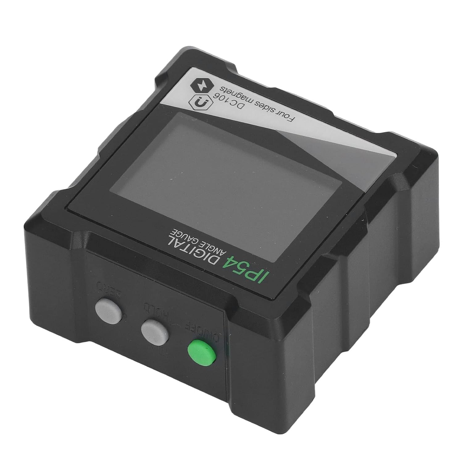 Real Instruments Digital Angle Finder DC106, Magnetic Level Box Angle Measuring Gauge LCD Backlit Display Automatic Shutdown High Accuracy Digital Inclinometer Rust Prevention 4x90 Degree Magnet - Image 7 thumbnail