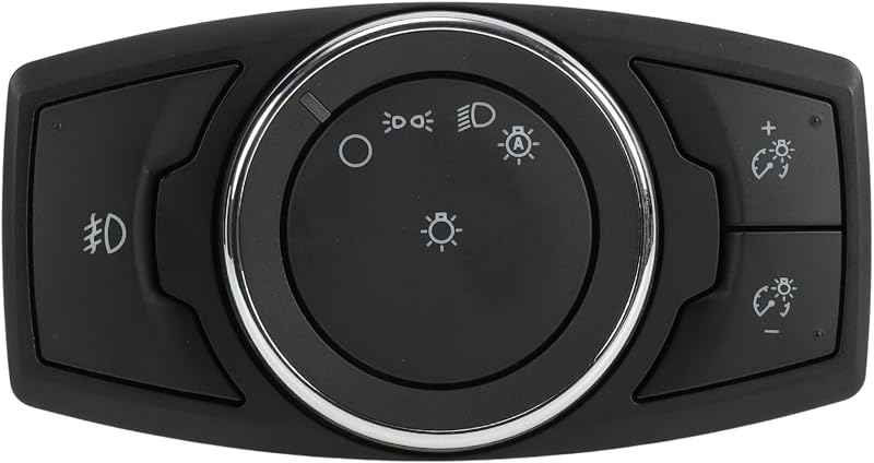 Interruptor do farol SWITCHRISE com dimmer para Ford Expedition, Fusion, Mustang e Lincoln Navigator – DG9Z11654BA/HLS1583/1S13830