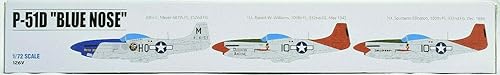 Miniatura 3 de Premium Hobbies P-51D Blue Nose 1:72 Kit de avión modelo de plástico 126V