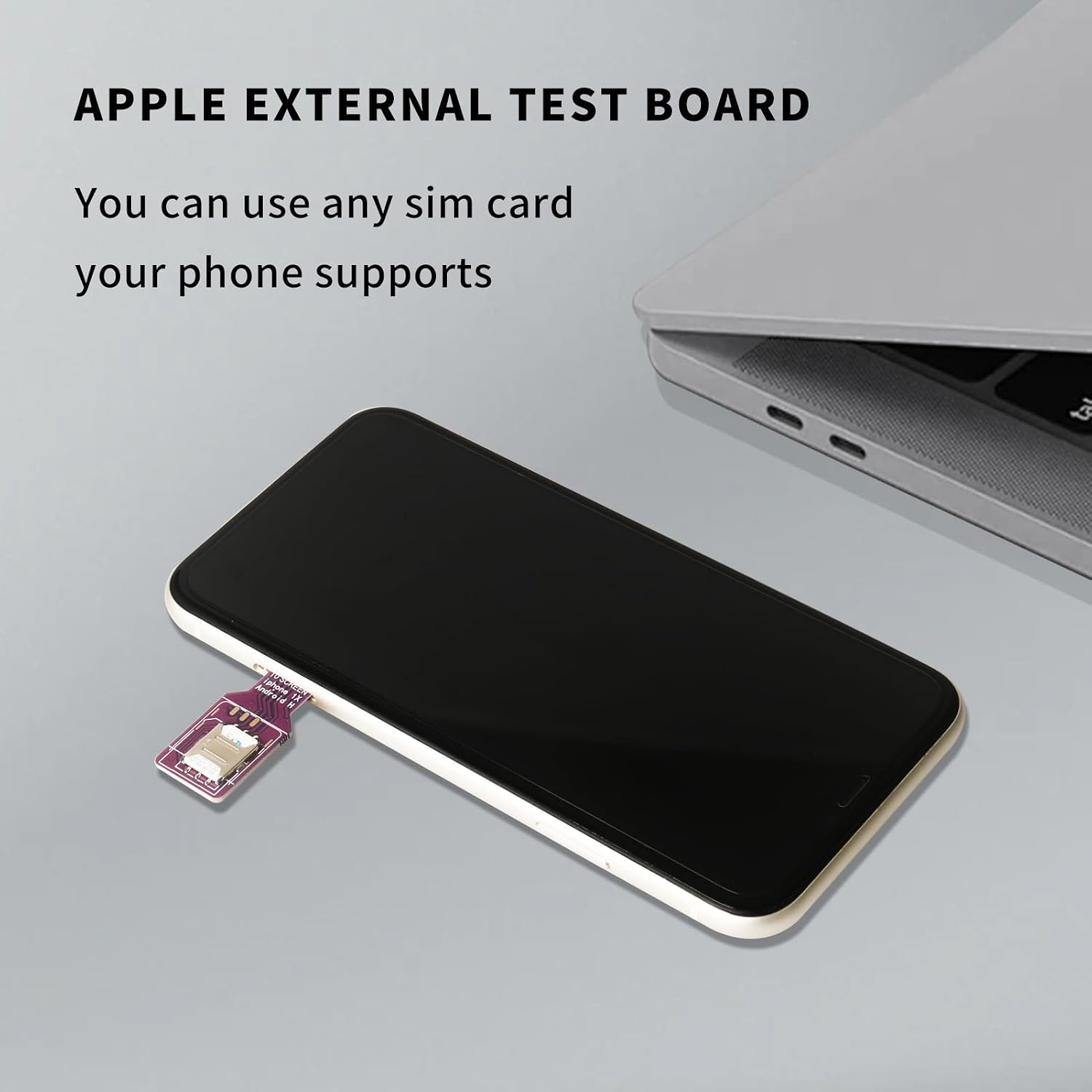 for Apple and Android Phones Quick SIM Card Replacement or Activation External Nano SIM Card Slot for Cell Phones SIM Card Converter Adapter