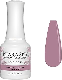 Soak Off Gel Nail Polish 0.5 fl oz, MAUVE A LIL' CLOSER (G597)
