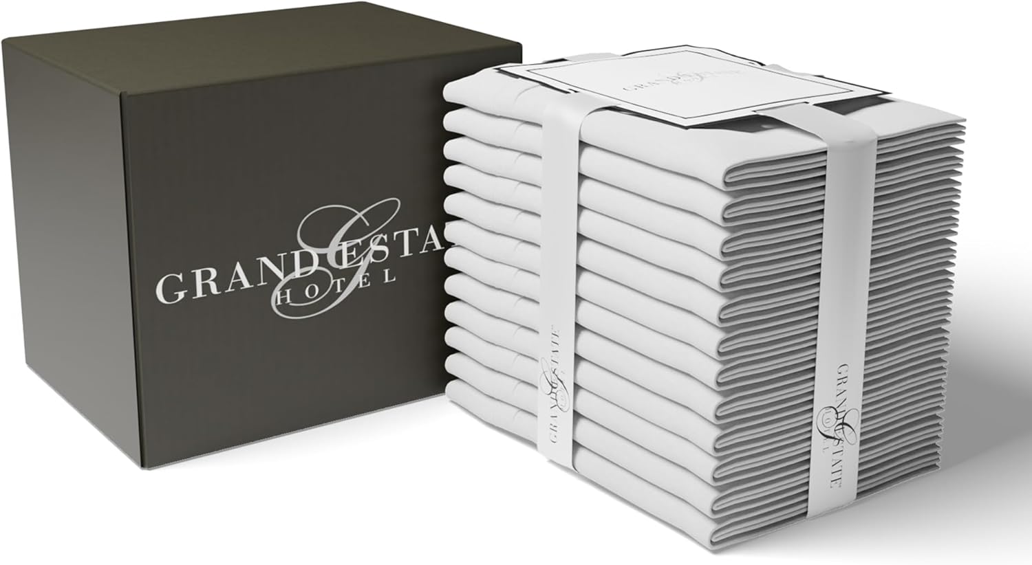 12Piece Bulk Pack 100 Cotton Pillowcases for Hotels, Spas